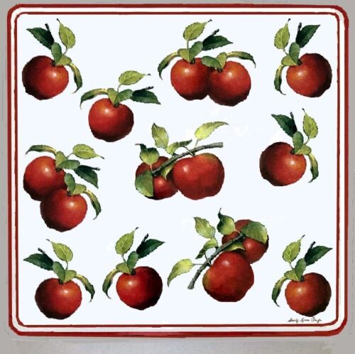 * Apple Harvest Square Metal Gas Stove Burner Covers